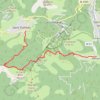 Trace GPS G2 VENANSON - LE CAIRE PETIT, itinéraire, parcours