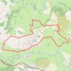 Trace GPS track, itinéraire, parcours