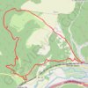 Trace GPS Grotte du Contard, itinéraire, parcours