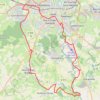 Trace GPS Laval en passant par la vallée du Vicoin et de la Mayenne, itinéraire, parcours