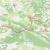 Trace GPS Montégut Plantaurel - Le Mas d'Azil (Grande Traversée), itinéraire, parcours