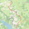 Trace GPS Stevenson - Landos - Langogne, itinéraire, parcours