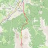 Trace GPS Pic de Peyre Eyraute, itinéraire, parcours