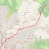 Trace GPS Cap deth Hòro par le val de Riu Nere, itinéraire, parcours