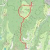 Trace GPS La Dent du Loup, tour du Plateau de Sornin, itinéraire, parcours