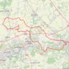 Trace GPS 80 km Citadelle de Namur, itinéraire, parcours