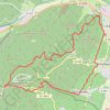 Trace GPS Châtenois - HK 20,4 km 680D+ 28-DEC-17, itinéraire, parcours