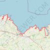 Trace GPS Mordreuc - Plougrescant, itinéraire, parcours