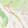Trace GPS Lac de Savine depuis le Refuge du Petit Mont Cenis, itinéraire, parcours