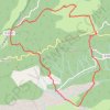 Trace GPS Gars - Col de Buis, itinéraire, parcours