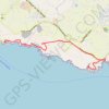 Trace GPS MS-1 Blue grotto-Ghar-Lapsi_6 km, itinéraire, parcours