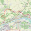 Trace GPS De Vaux sur Seine a Juziers, itinéraire, parcours