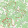 Trace GPS St André Chérac 40km, itinéraire, parcours