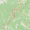 Trace GPS Via Francigena Berceto - Pontremoli, itinéraire, parcours