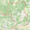 Trace GPS Céreste 1 , 70 km Simiane , Viens, itinéraire, parcours