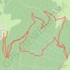 Trace GPS Mont Ouzon, itinéraire, parcours