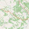 Trace GPS SE37-OCebreiro-Triacastela, itinéraire, parcours