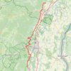 Trace GPS Dambach-La-Ville Rouffach en vélo, itinéraire, parcours