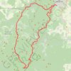 Trace GPS 2016-06-26 Saverne - Col du Hengst par la Vallée de la Zorn Jaune, itinéraire, parcours