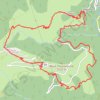 Trace GPS Les Hameaux d'Ilonse, itinéraire, parcours