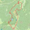 Trace GPS Lac du ballon cascades, itinéraire, parcours