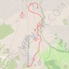 Trace GPS Vers les sommets de l'Etna, itinéraire, parcours