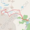 Trace GPS Garmo Negro y Pico de Algas depuis Panticosa, itinéraire, parcours