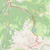 Trace GPS GRP - Tour des Montagnes d'Ax, itinéraire, parcours