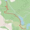 Trace GPS Mason Trail, Mc Reynolds Reservoir, Mason Reservoir, Boehmer Reservoir, South Slope Recreation Area, Pikes Peak, Colorado, itinéraire, parcours