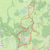 Trace GPS Le tour du Mézenc depuis Chaudeyrolles, itinéraire, parcours