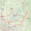 Trace GPS Dombes entre Saone et Ain, itinéraire, parcours