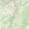 Trace GPS Sarreguemines / Gondrexange, itinéraire, parcours
