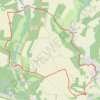 Trace GPS Une boucle au départ de Frouville, itinéraire, parcours