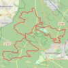 Trace GPS Forêt de Fontainebleau - Rocher Canon - Tour Denecourt - Gorges de Franchard - Gorges d'Apremont, itinéraire, parcours