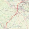Trace GPS Lille (59000-59800), Nord, Hauts-de-France, France > Amiens (80000-80090), Somme, Hauts-de-France, France, itinéraire, parcours