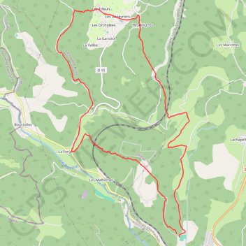 Trace GPS Des hauts de Souillac à Reyrevignes, itinéraire, parcours