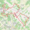 Trace GPS Circuit VTT n1 Hte Saintonge, itinéraire, parcours