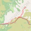 Trace GPS IGUZKI ARTZAMENDI depuis Col des Veaux, itinéraire, parcours
