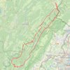 Trace GPS Tour de la Valserine - Les Rousses, itinéraire, parcours