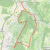 Trace GPS Entre Lacs et Vignobles - Ravaillac, itinéraire, parcours