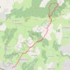 Trace GPS Le Mont Morin, itinéraire, parcours