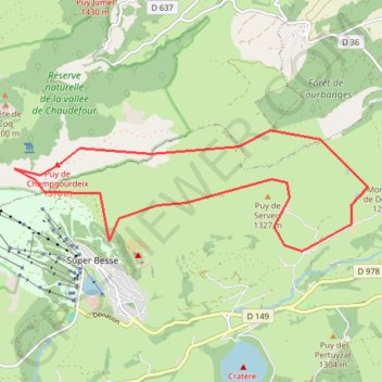Trace GPS Tour de la Plaine des Montons, itinéraire, parcours