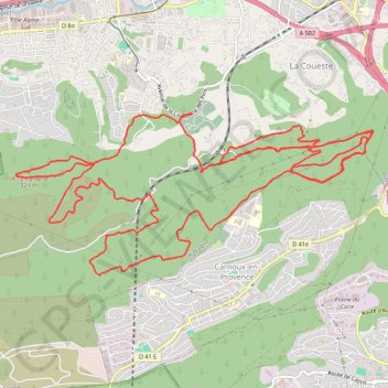 Trace GPS Enduro La Fenestrelle, itinéraire, parcours