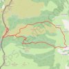 Trace GPS Pic de Toutoulia en circuit depuis Urdoz, itinéraire, parcours