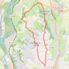 Trace GPS Les coteaux des creuziers, itinéraire, parcours