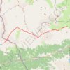 Trace GPS jour 43 - lac de la caldera, itinéraire, parcours