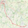 Trace GPS Itinéraire de Adriers à Rue Annet Segeron, Biard, itinéraire, parcours