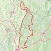 Trace GPS Tour du Revermont (Ain, Jura), itinéraire, parcours