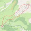 Trace GPS Rando En passant par Colamine - Vodable Visorando, itinéraire, parcours