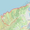 Trace GPS Jaizkibel - Du Cap du Figuier à Guadalupeko, itinéraire, parcours